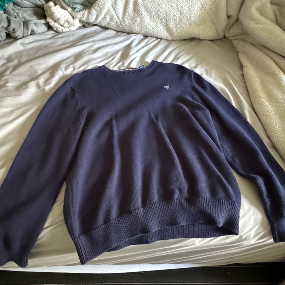 Navy blue Chaps sweater